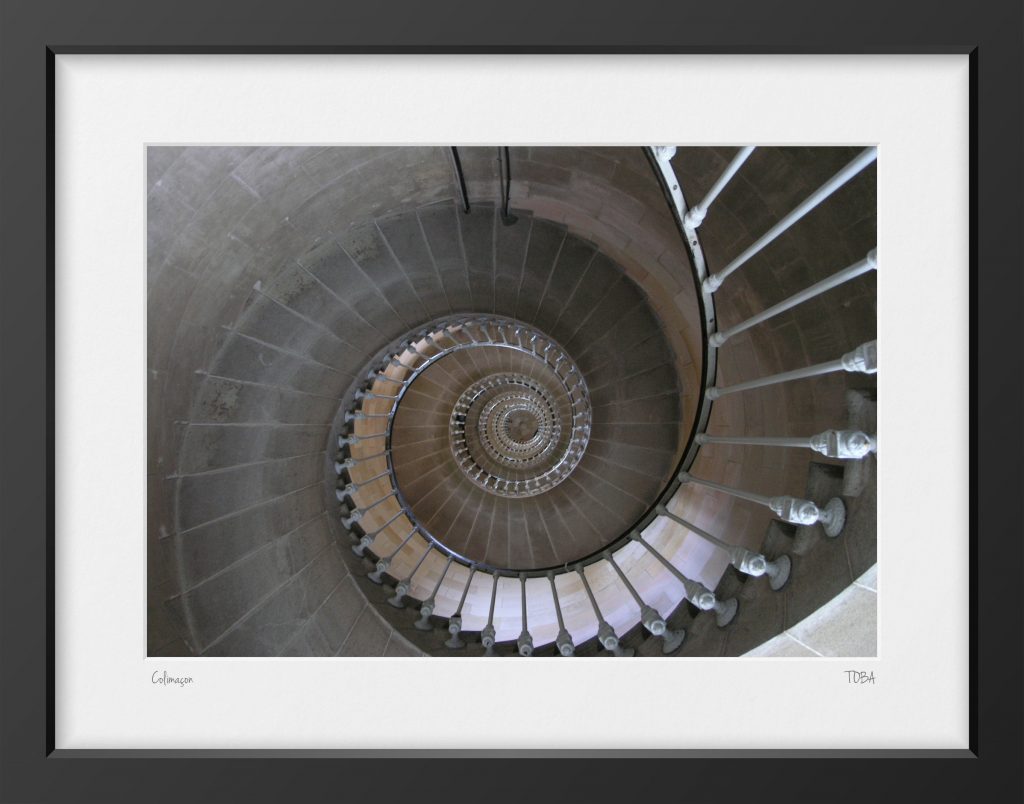 L'escalier du phare de la Rochelle