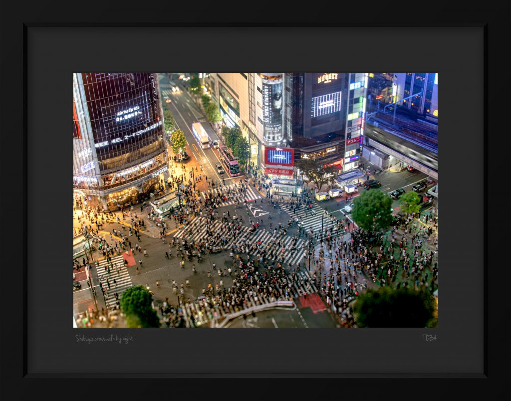 Tokyo le passage pieton de Shibuya